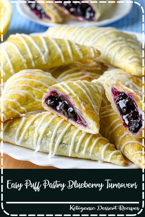 Theresa Recipes 62 Easy Puff Pastry Blueberry Turnovers