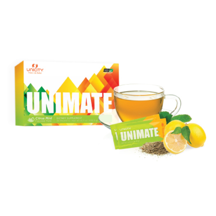 Unimate Citrus Mint - Unicity - hỗ trợ chức năng nhận thức và tâm trạng tốt