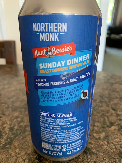 Aunt Bessie’s Sunday Dinner - Roast Dinner Brown Ale (Northern Monk Brew Company)