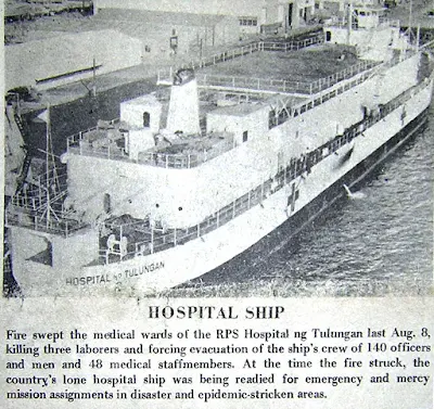 USS Benewah, RPS Hospital ng Tulungan