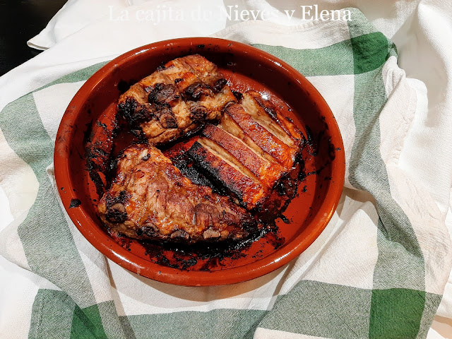 Costillas en salsa barbacoa al jengibre