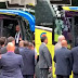 Danilo Medina y Leonel Fernández llegan juntos en autobús a Congreso del PLD 