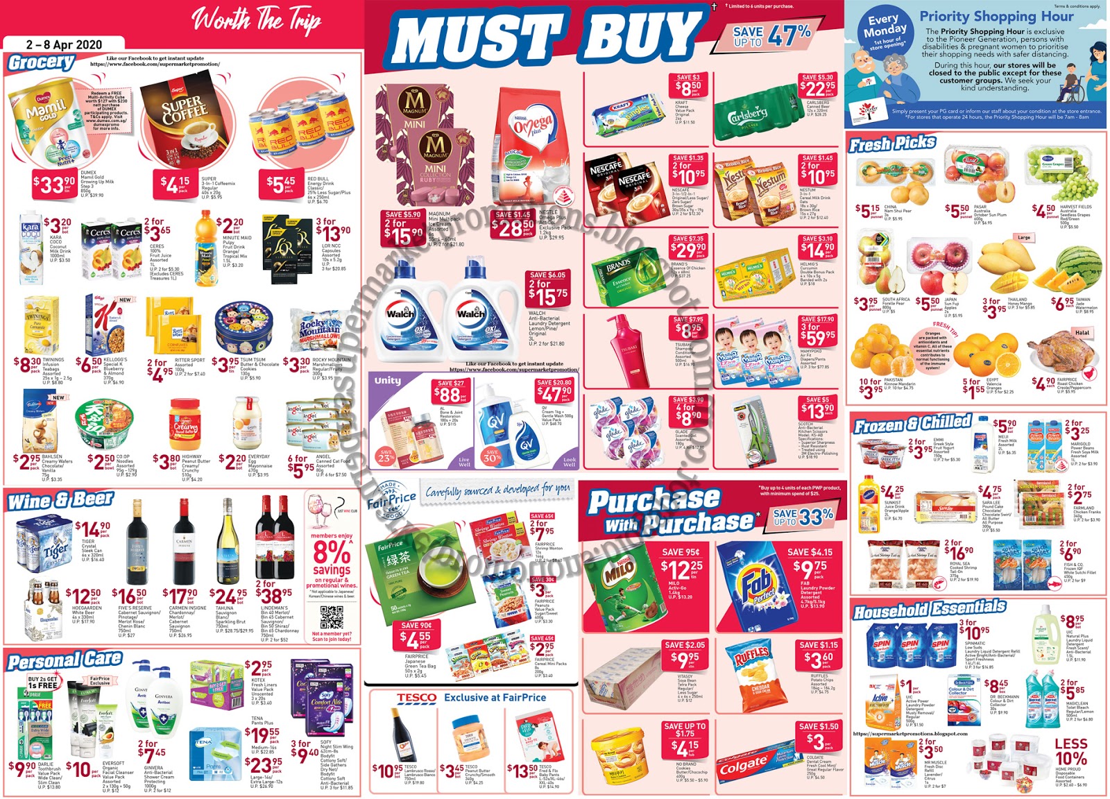 King Savers Brochure April 2020 brochure background design samples