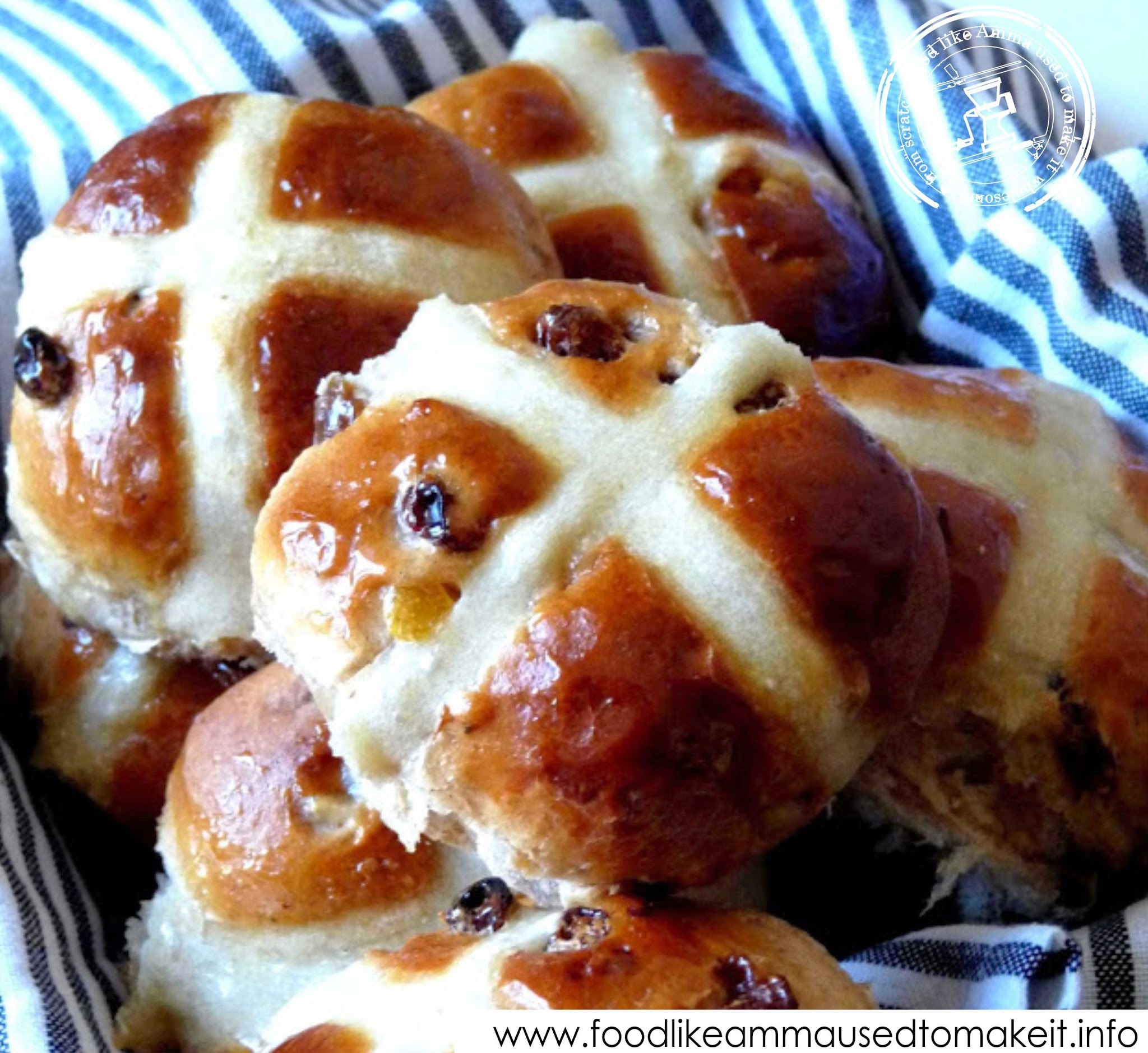 Hot Cross Buns Recipe | FOOD LIKE AMMA USED TO MAKE IT