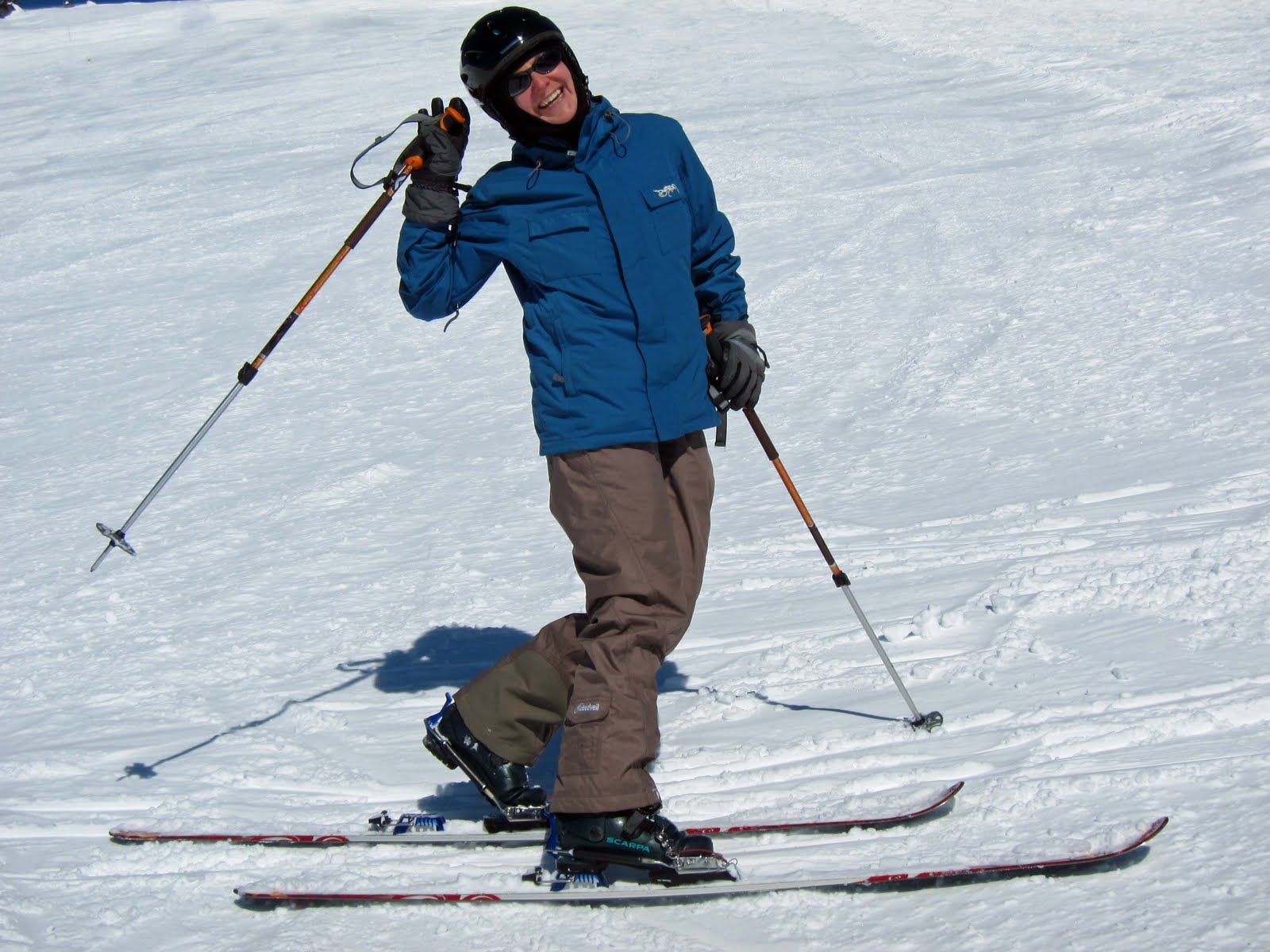 Linda's Lens Sexy Telemark Skier