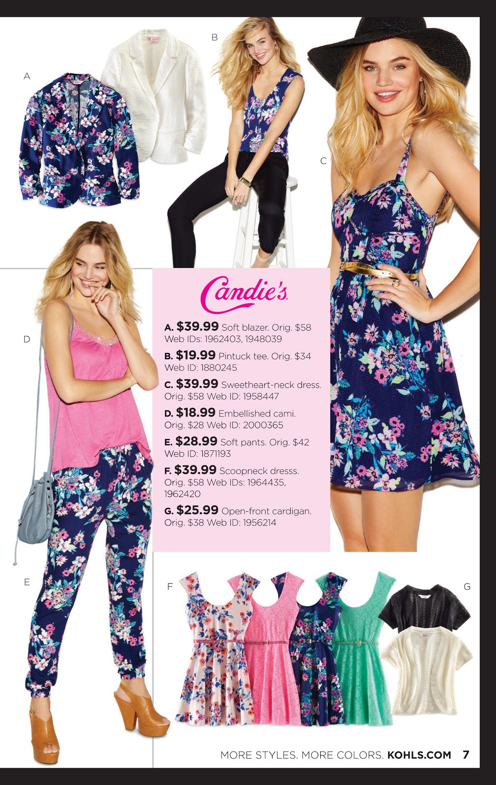 Catalog Cuties Kohl’s Juniors Catalogs