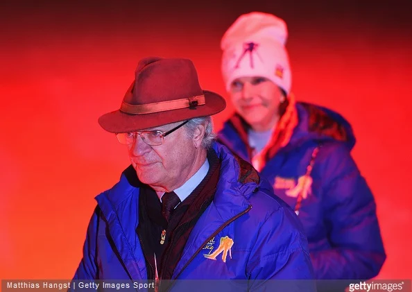 King Carl XVI Gustaf of Sweden and Queen Silvia of Sweden, Crown Princess Victoria of Sweden, Prince Carl Philip of Sweden and Sofia Hellkvist