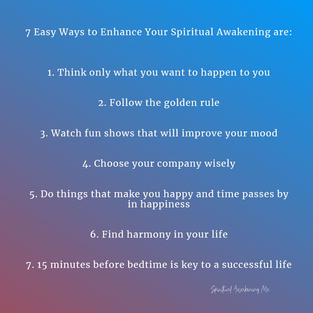 7 Easy Ways to Improve Your Spiritual Awakening: So Easy