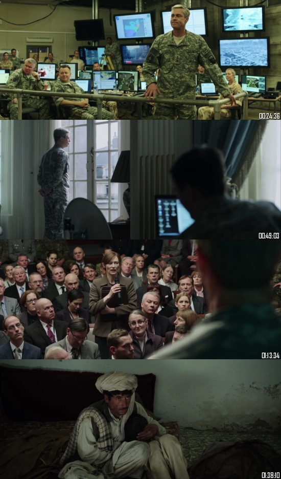 War Machine 2017 WEBRip 720p 480p Dual Audio Hindi English Full Movie Download