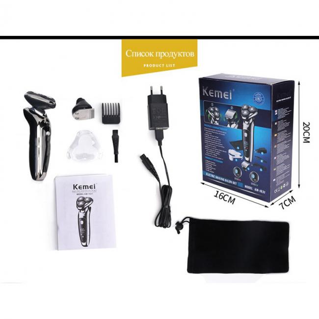 Tông Đơ Cạo Râu và Cắt Tóc Đa Năng Kemei 8 f198193e1 aa54 40f3 99db