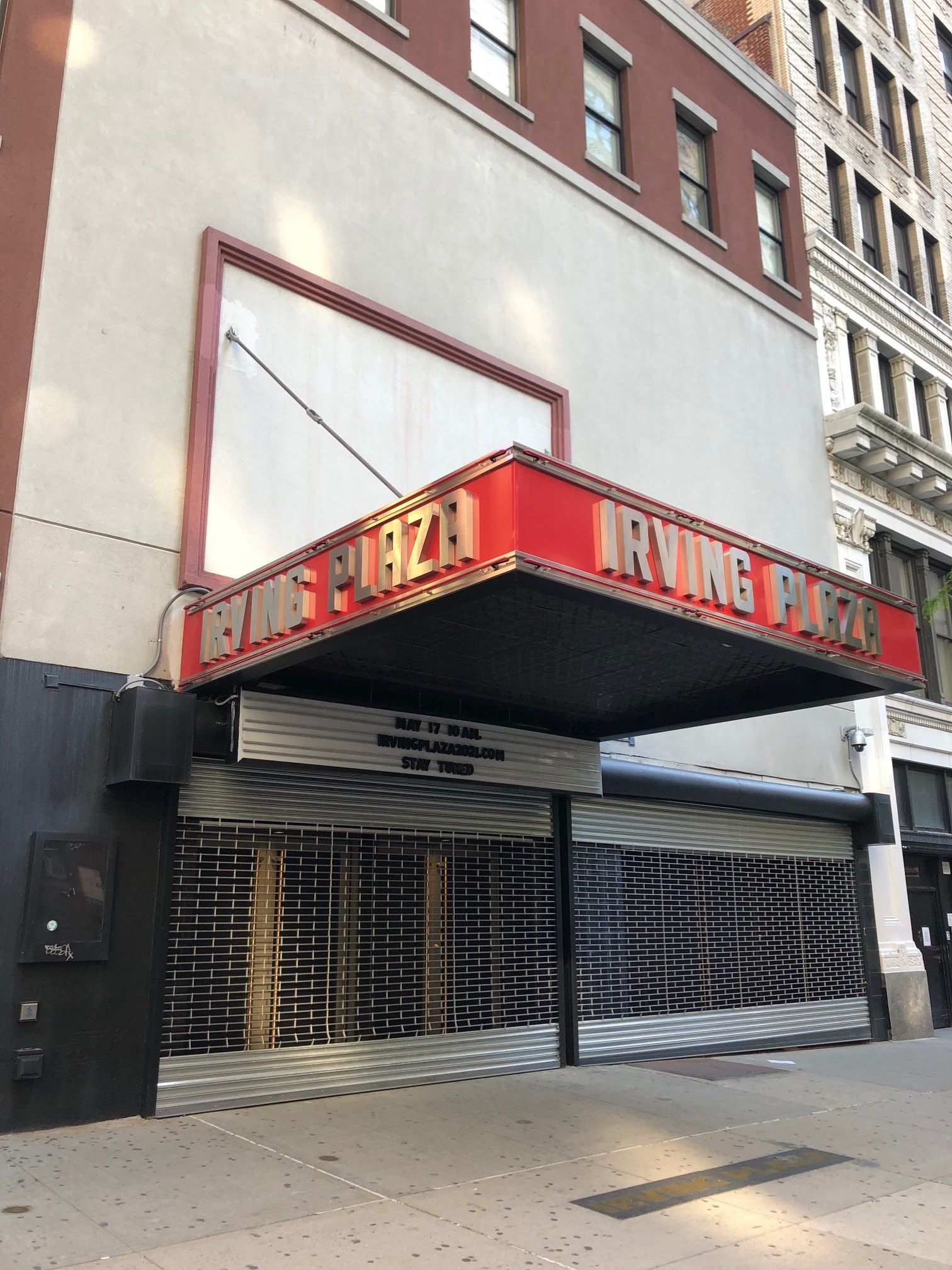 EV Grieve [Updated] Irving Plaza has an announcement to make today