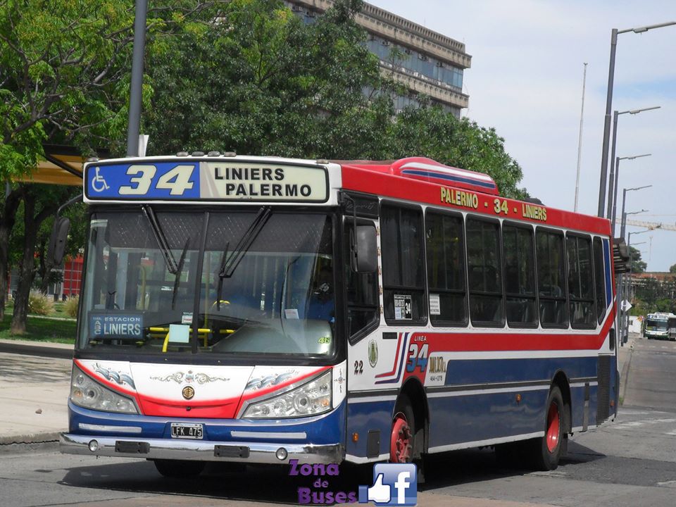 Colectibus Zona de Buses LINEA 34