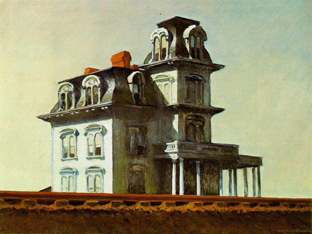 TrainWatchersJournal Edward Hopper's House By The Railroad