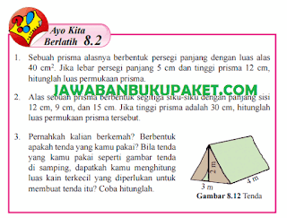 Lengkap Jawaban Matematika Kelas 8 Ayo Kita Berlatih 8 2 Halaman 144 145 146 147 Kunci Jawaban Buku Paket Terbaru Lengkap Bukupaket