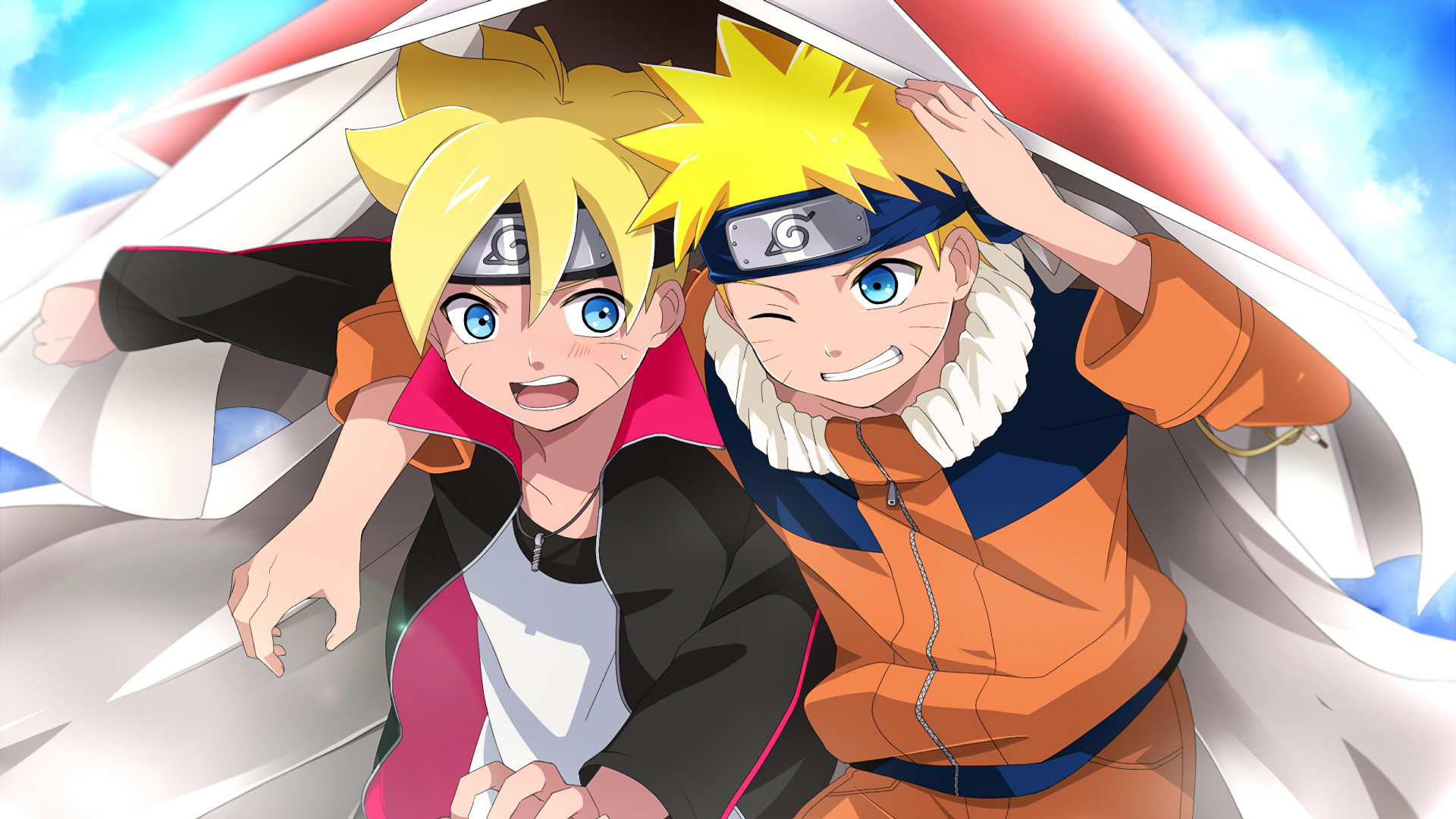 Naruto e Boruto Papel de Parede para Celular