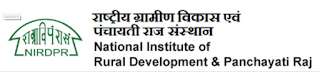 NIRDPR Hyderabad MTS, Project Assistant Notification 2019
