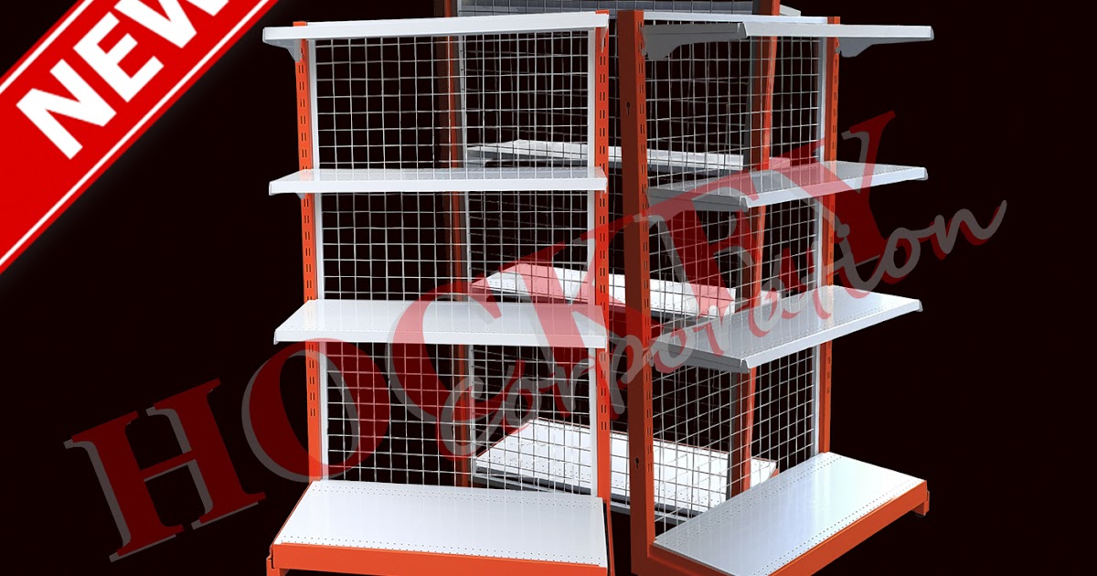 New rak supermarket rak toko minimarket model baru