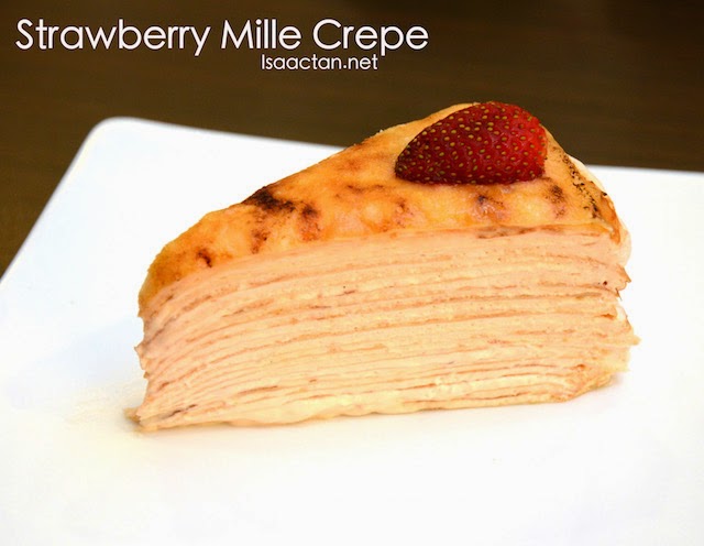 Strawberry Mille Crepe - RM10.90