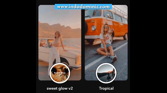 Nama Filter Snapchat Aestetik