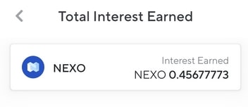 Nexo Interest Nexo Interest
