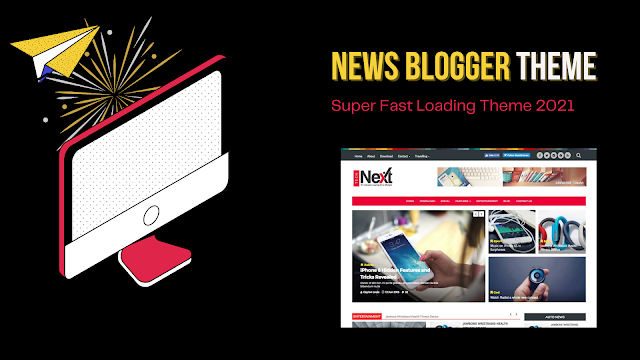 News Blogger template