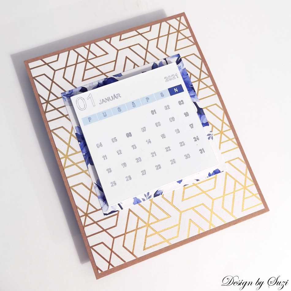 Easel calendar