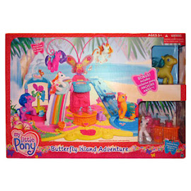 My Little Pony Honolu-Loo Building Playsets Butterfly Island G3 Pony