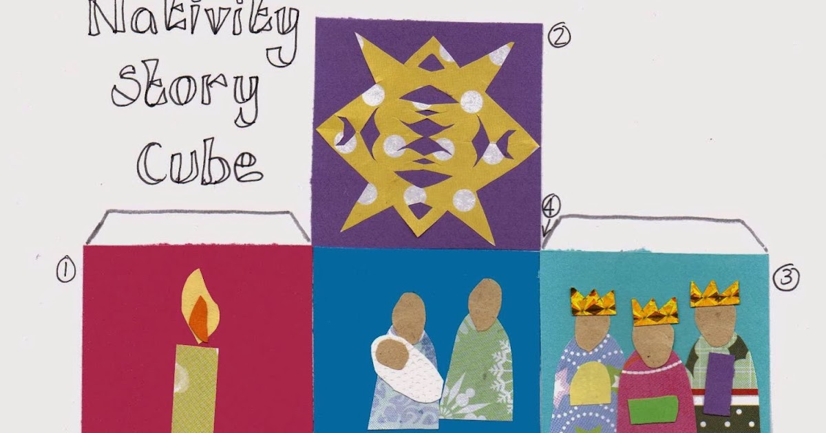 Flame: Creative Children's Ministry: Nativity story cube (full colour ...