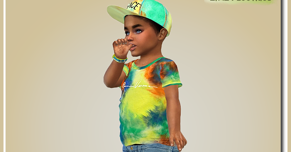 The Sims 4 Ubrania Dla Dzieci The Sims 4 mody do gry: Zestaw designerski dla małych dzieci od Sims 4