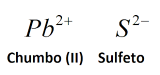 estrutura quimica sulfeto chumbo