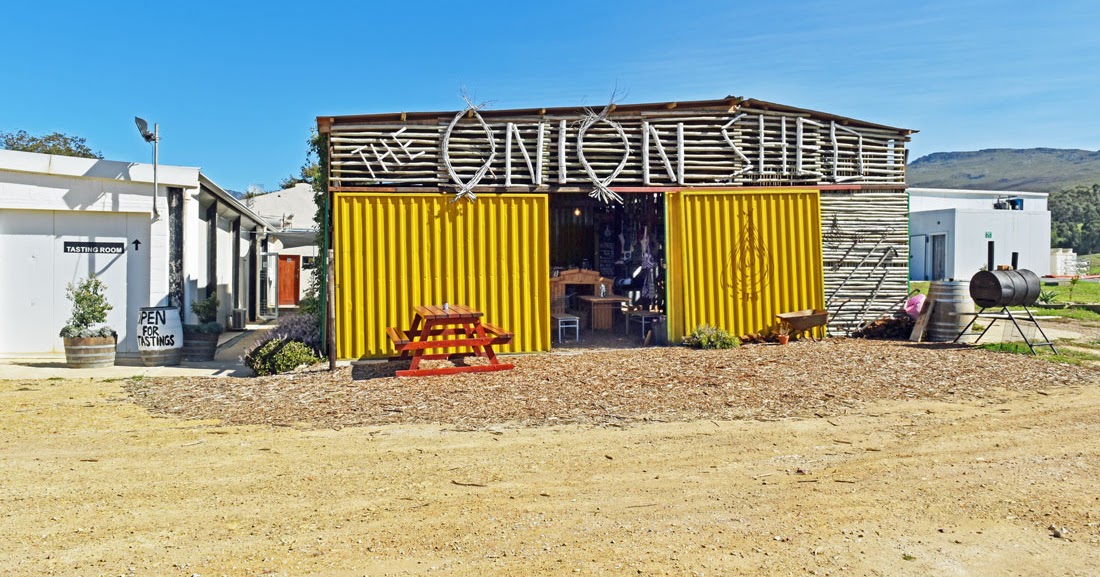 . The Onion Shed farm lunch in the Hemel en Aarde