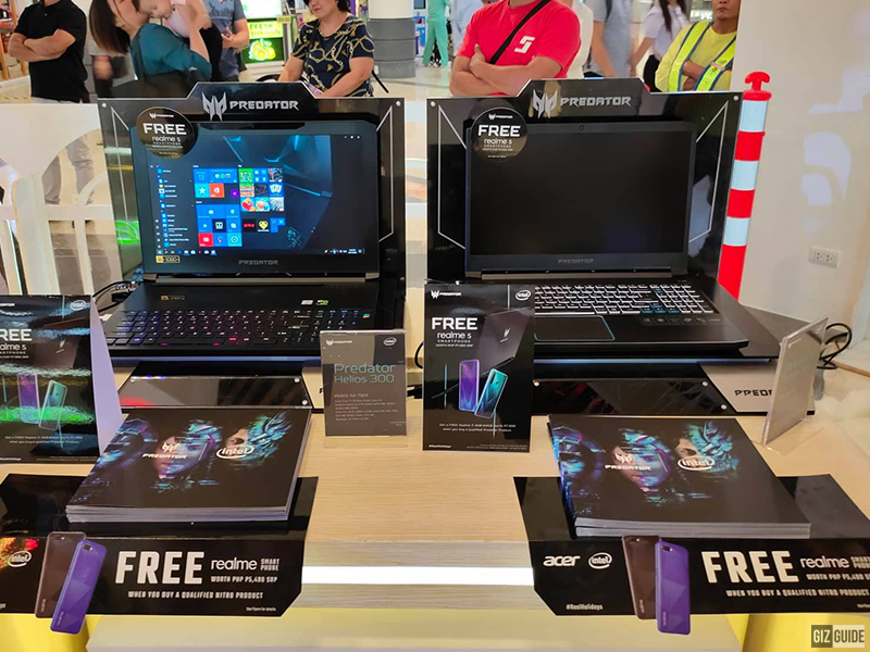Get a FREE realme smartphone for every purchase of an Acer, Predator product!