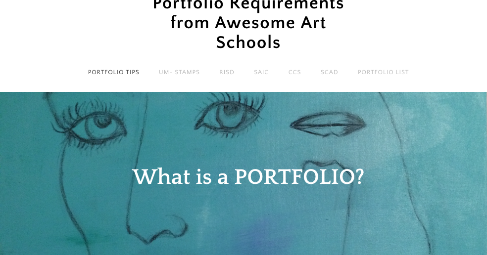 Skyline High School Graphic Design 1 Portfolio Tips
