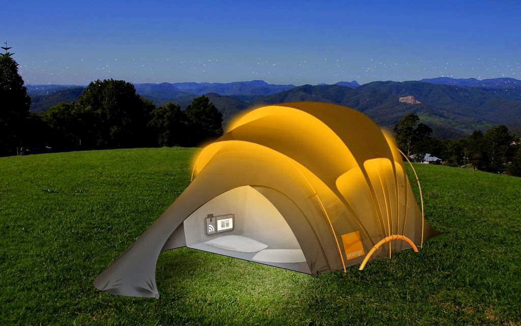 This Solar Powered Tent Can Power All Your Mobile Gadgets