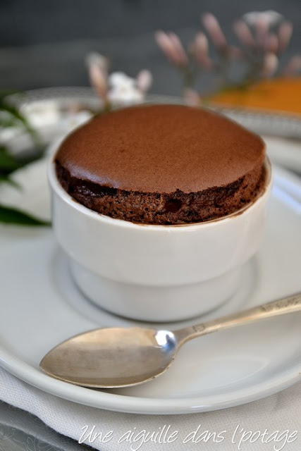 Soufflé chocolat café