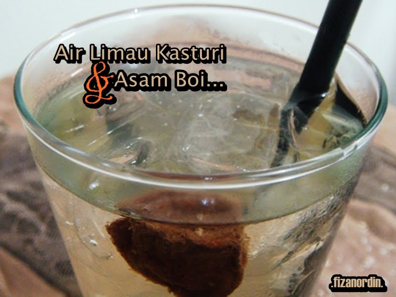 Fiza Nordin Iftar 23 Air Limau Kasturi & Asam Boi
