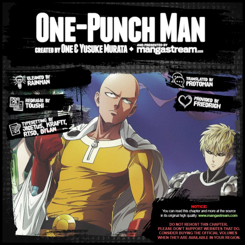 One Punch Man Chapter 78 One Punch Man Manga Online