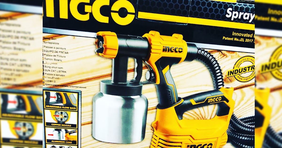 ingco paint spray machine 500w spray paint machine price in pakistan TikTok Pakistan online