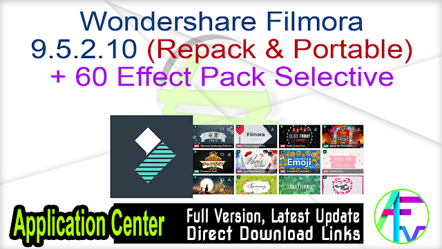 Wondershare Filmora 9.5.2.10 (Repack & Portable)