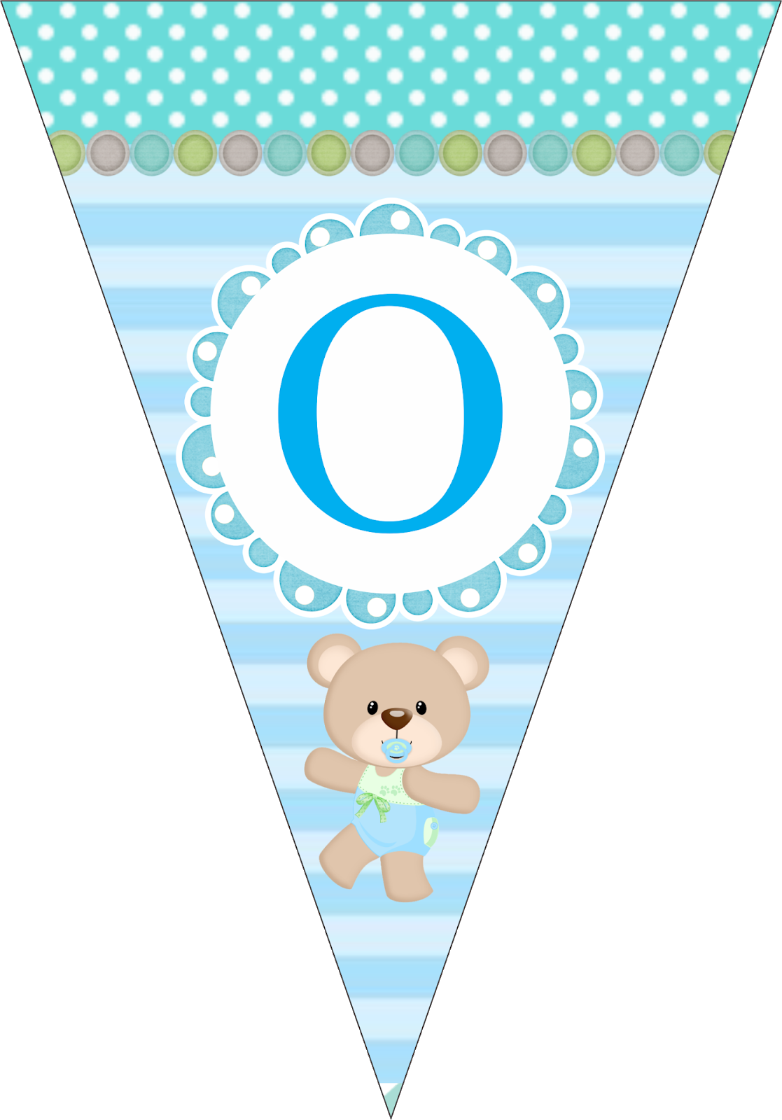 Kit para Imprimir Gratis Baby Shower Niño