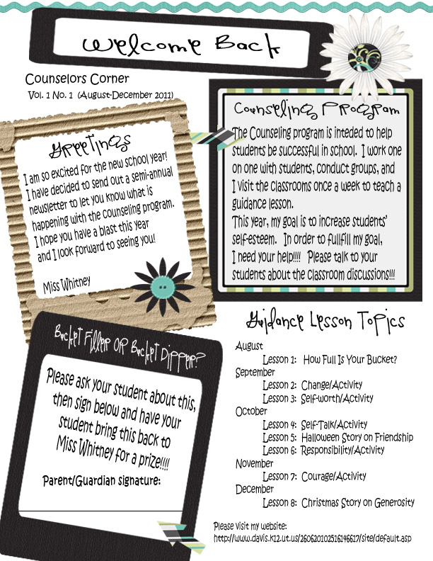 Title Counselor Newsletter
