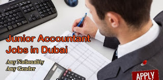 Junior Accountant Job Vacancy in Dubai Location