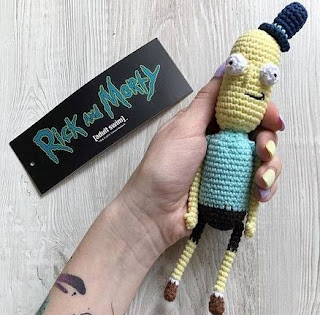 PATRON GRATIS MR. POOPYBUTTHOLE | RICK AND MORTY AMIGURUMI 44722