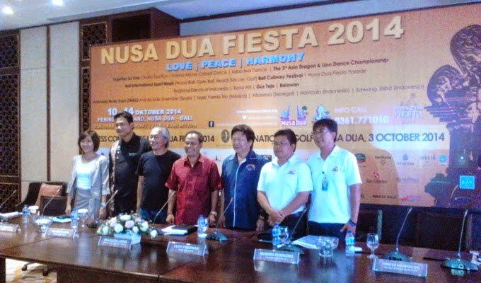 Kesenian Samosir di Nusa Dua Fiesta Hibur Wisawatan