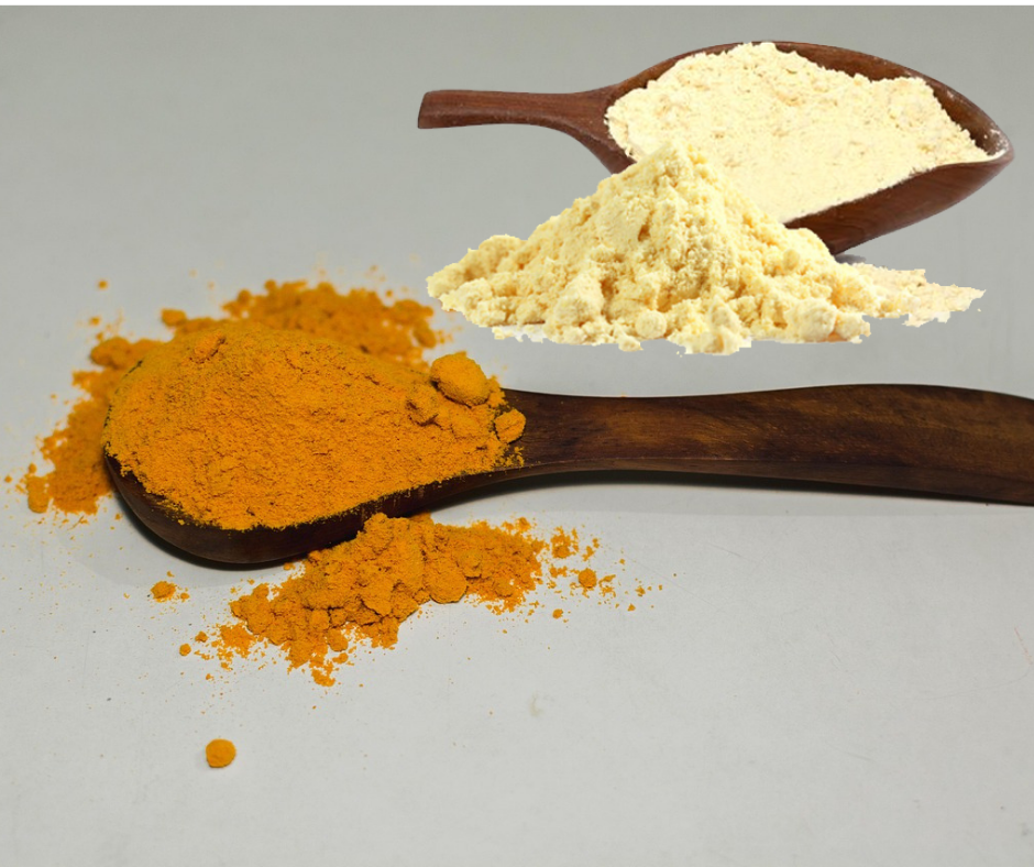 gram flour and turmeric preventing from dark circle under eye