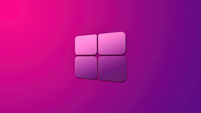 HD Windows 10 Pink Purple Gradient logo