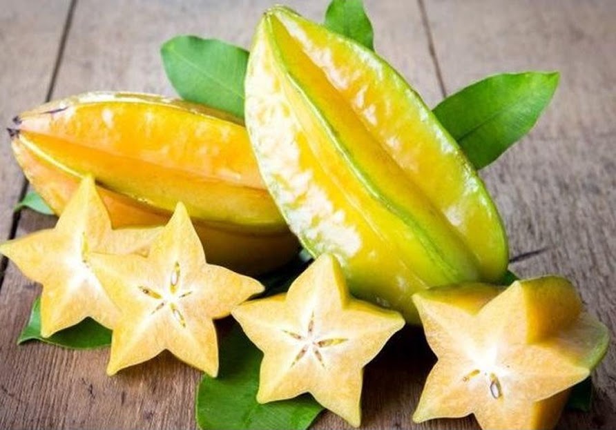 biji benih buah Star fruit 10 biji Sabang