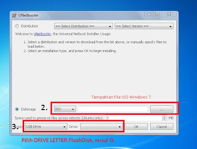 Membuat Installer USB Windows 7 dengan UNetBootin | Cyber Wilz