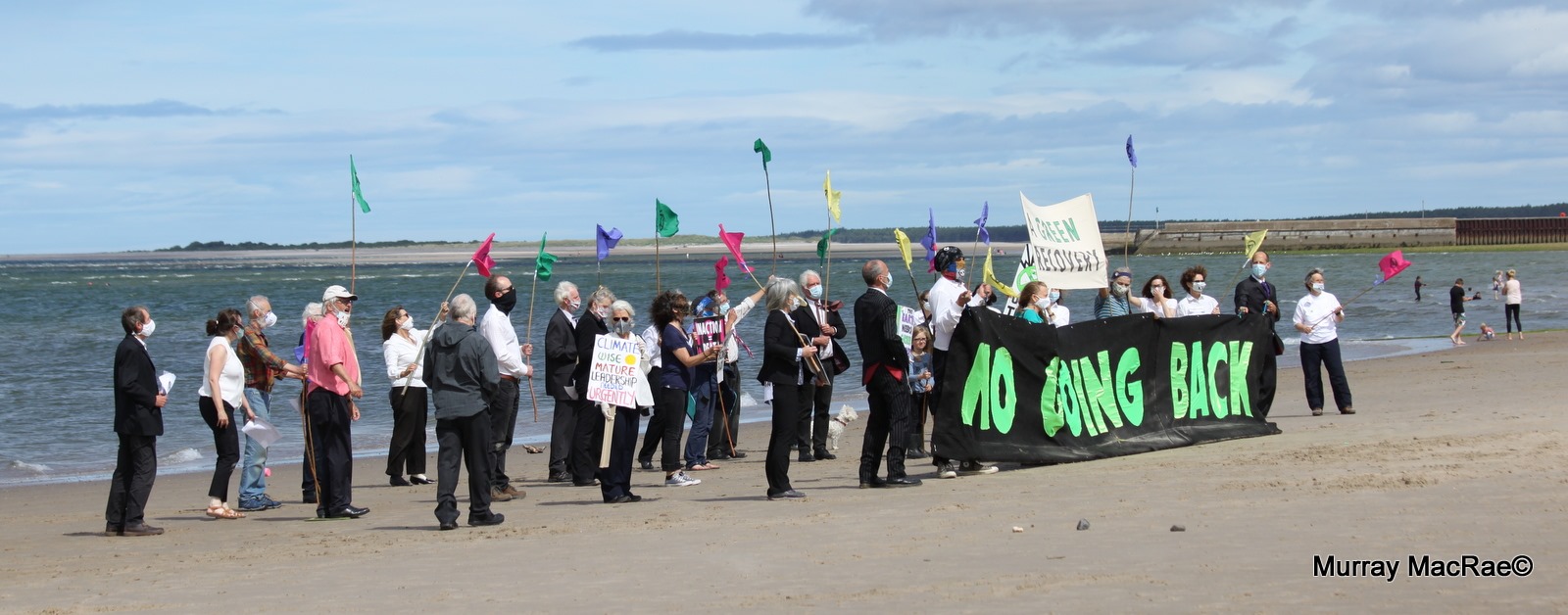 A Gurn from Nurn Heads in the Sand G20 protest by Extinction Rebellion