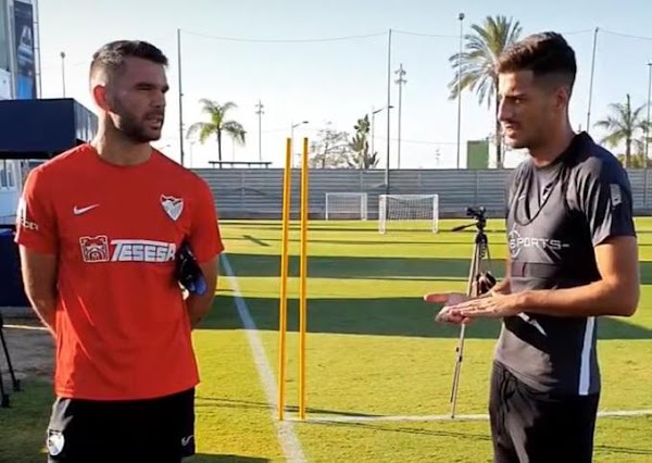 Málaga, Pablo Chavarría y Juan Soriano entrenan a las órdenes de Pellicer